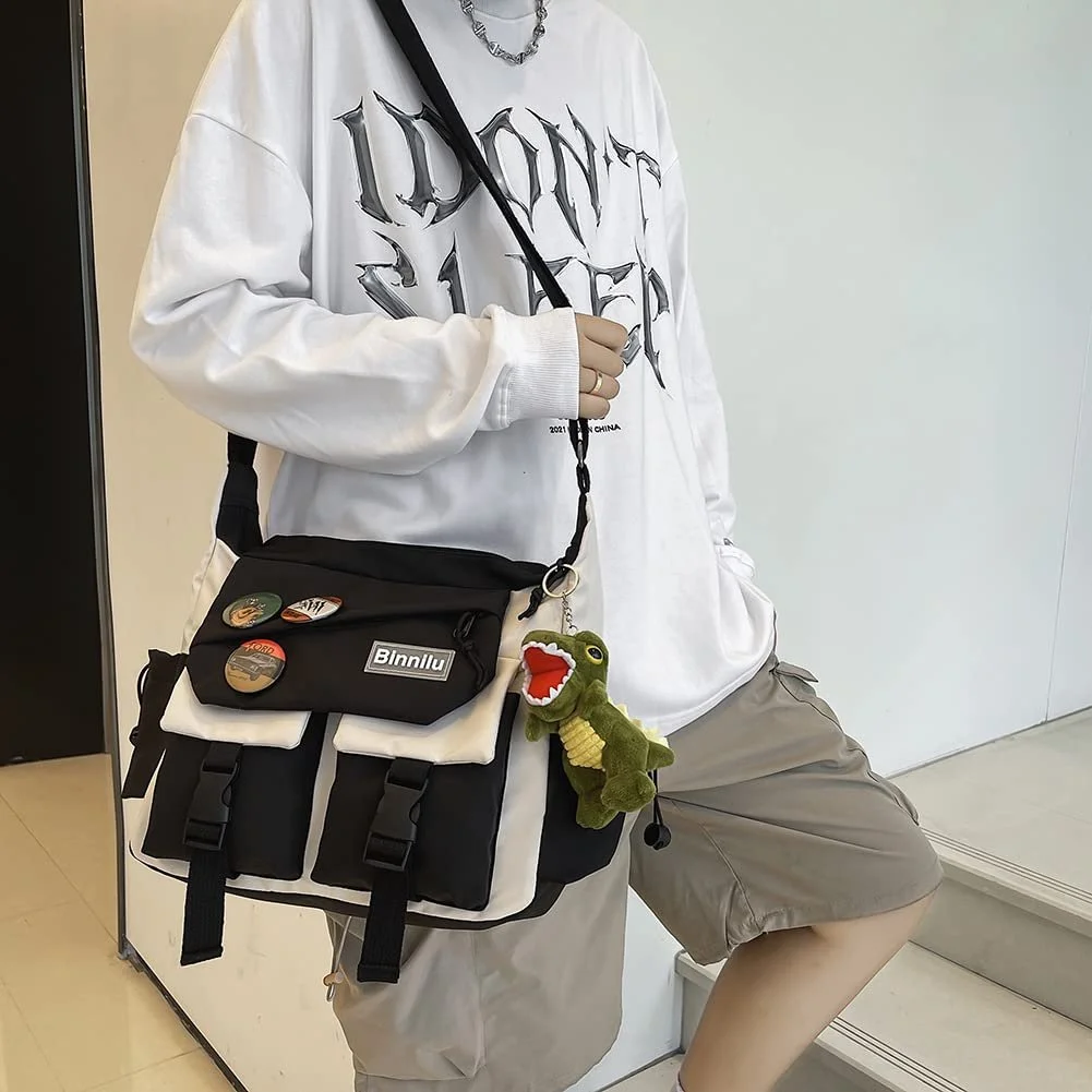 Large-Capacity Unisex Crossbody Shoulder Bag