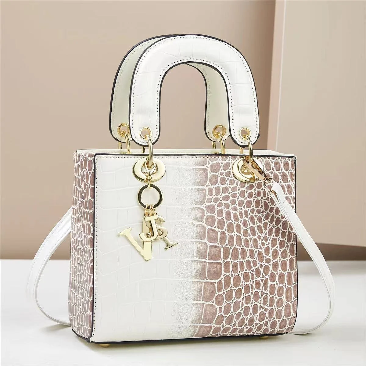 Elegant Women’s Leather Shoulder Bag – Stylish Crossbody & Top-Handle Tote