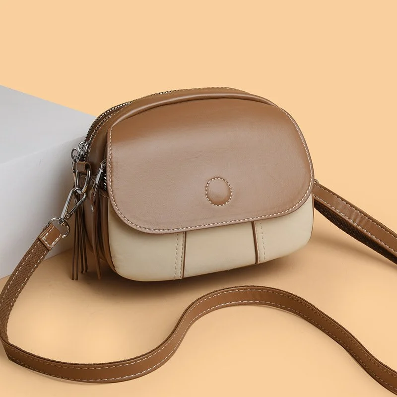 Fashionable PU Leather Women’s Crossbody Flap Messenger Bag