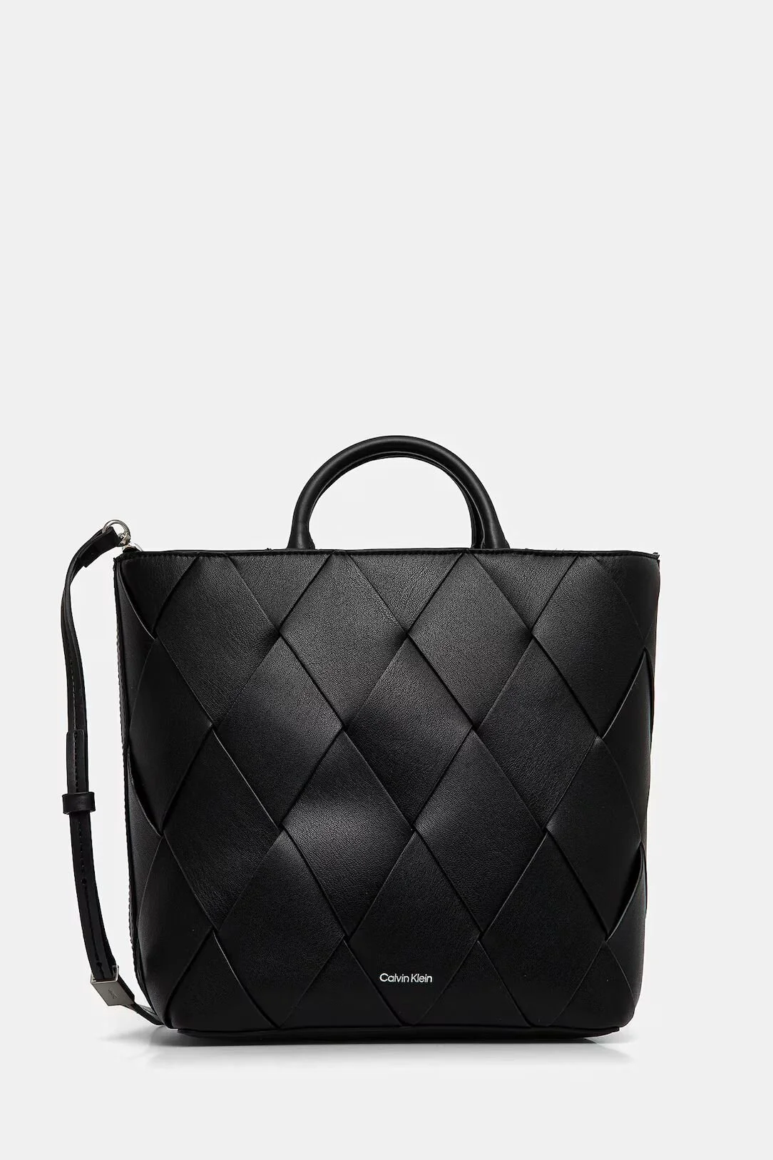 Calvin Klein Women's Black Zip Tote Bag