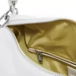 Desigual Women's White Zip Polyester Shoulder Bag for Spring/Summer