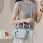 Luxury Women's Bowling Crossbody Handbag – Casual Chic Shoulder Purse