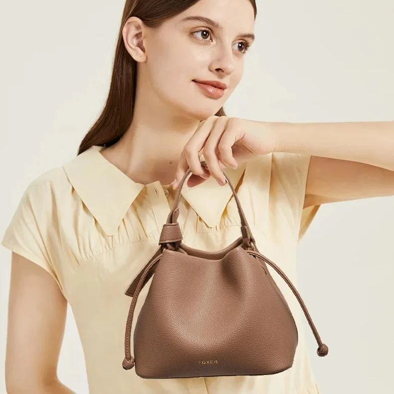 Women's Elegant Bucket Shoulder Bag