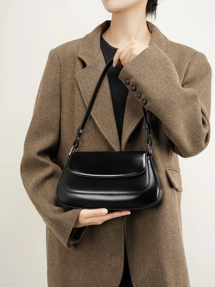 Genuine Leather Women's Crossbody Shoulder Bag