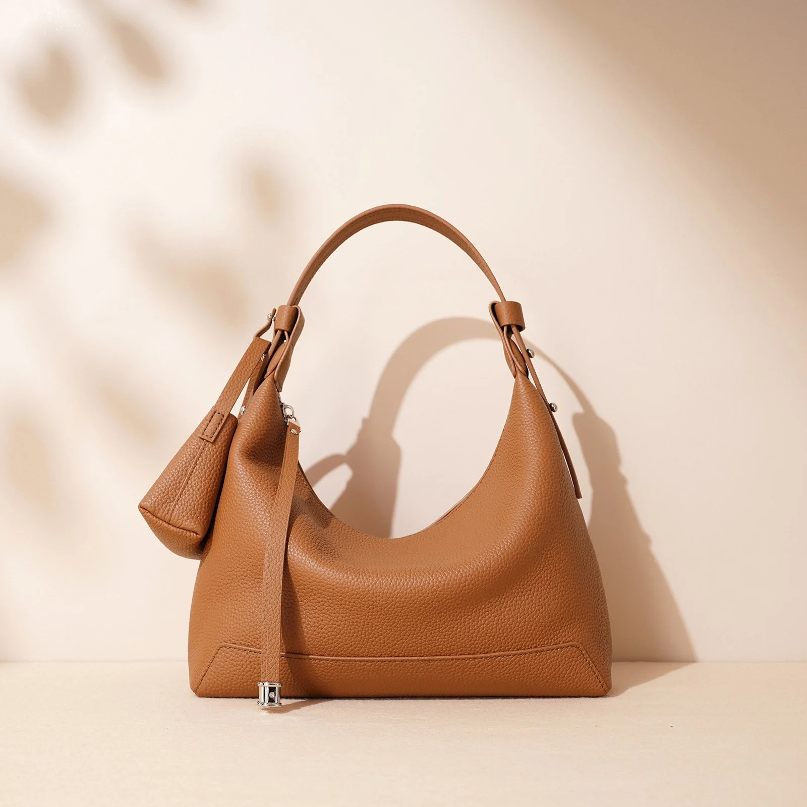 Summer Cowhide Leather Crossbody Shoulder Bag for Women