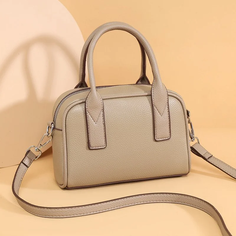 Retro Leather Crossbody Shoulder Bag for Women