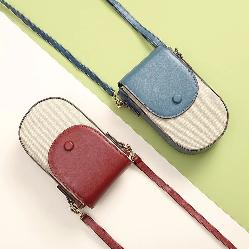 Women's Canvas Crossbody Phone Bag