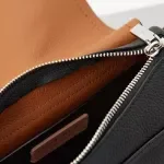 Coccinelle Black Leather Shoulder Bag for Women