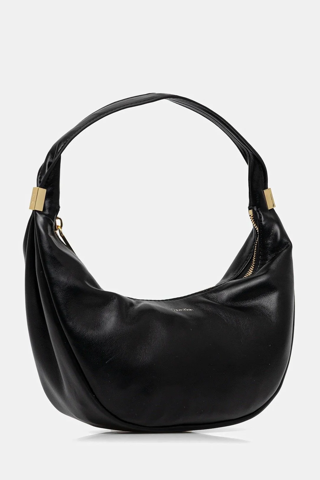 Calvin Klein Women's Faux Leather Crescent Hobo Bag