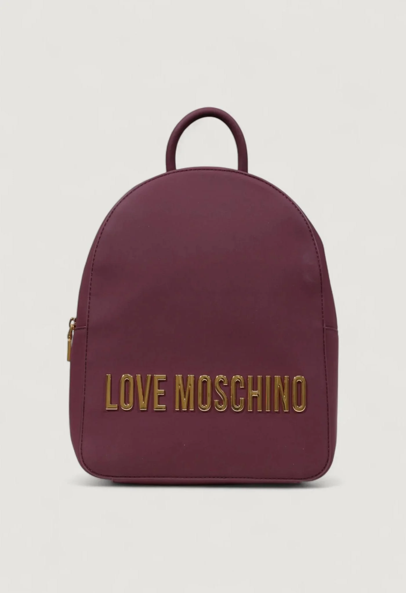 Love Moschino Women's Bordeaux Zip Rucksack Bag