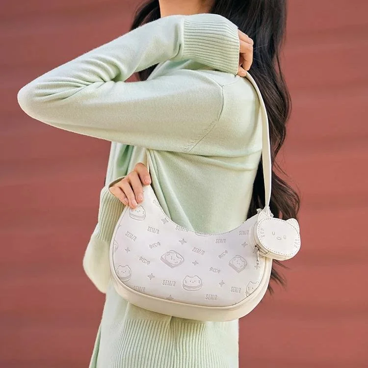 Trendy Crescent Underarm Shoulder Bag for Women