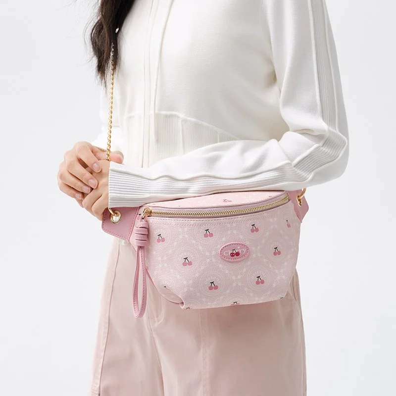 Sweet Cherry Crossbody Chest Bag – Cute & Casual Shoulder Purse