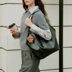 Large Leather Tote Bag for Women - Fashion Shoulder & Crossbody Purse
