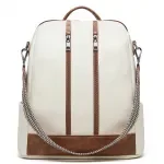 Leather Backpack Purse for Women – Large Fashion Travel & School Bag