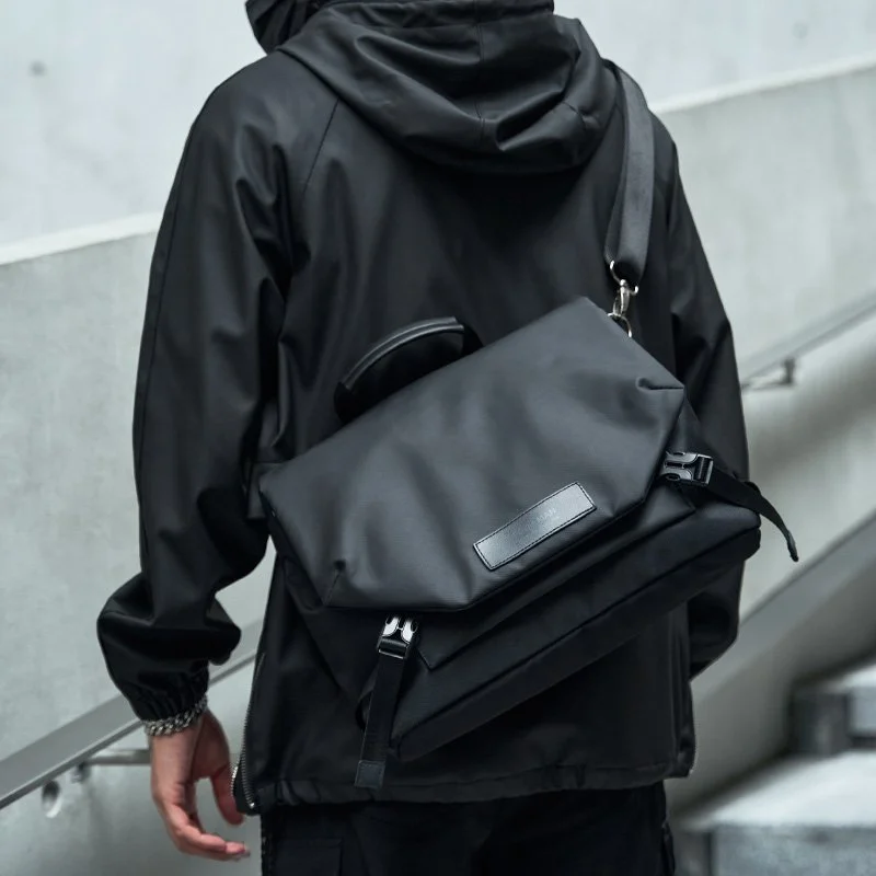 Men's Multifunction Anti-Theft Crossbody Shoulder Bag – Waterproof Travel Sling