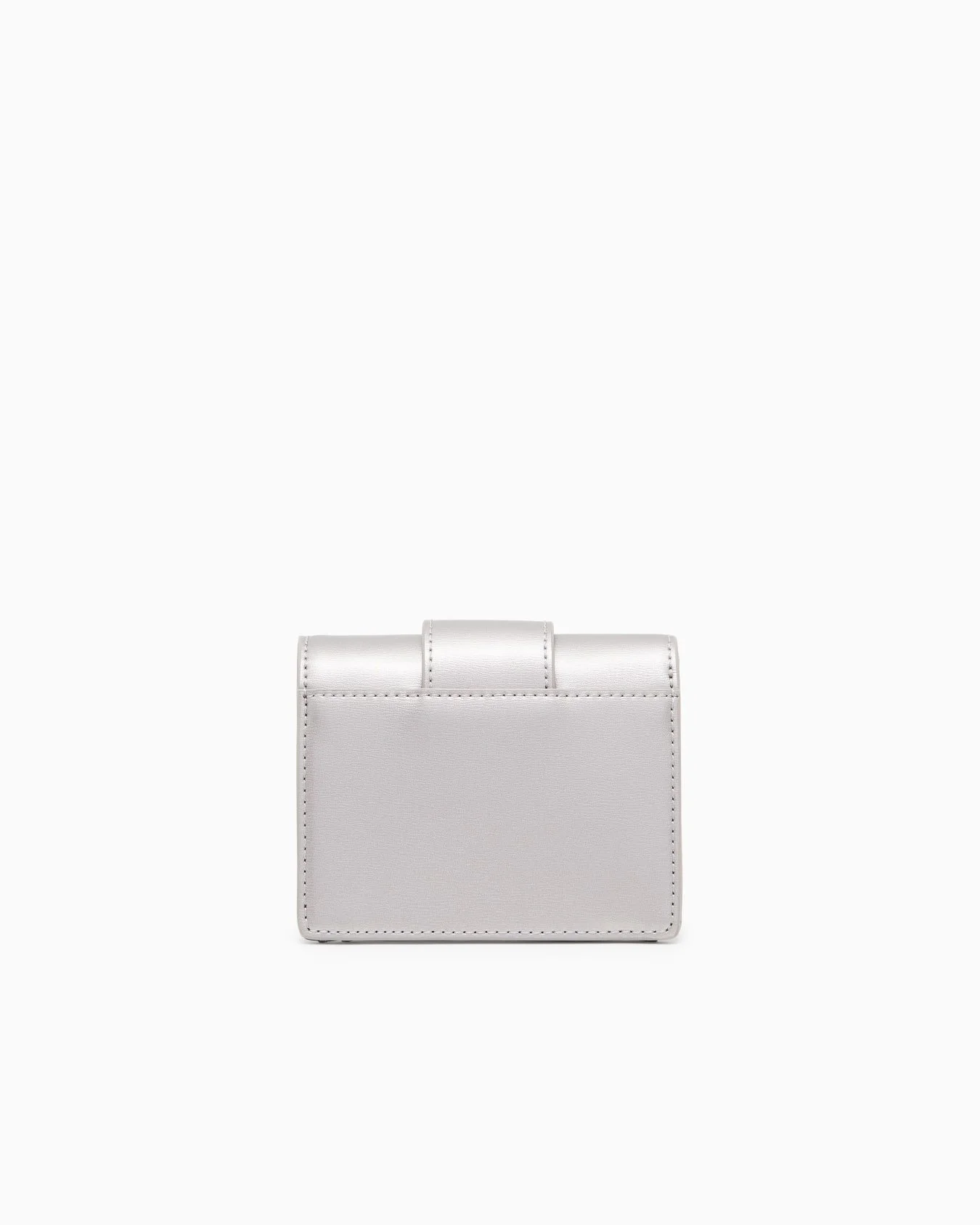 Armani Exchange Women's Smooth Wallet with Metal Logo