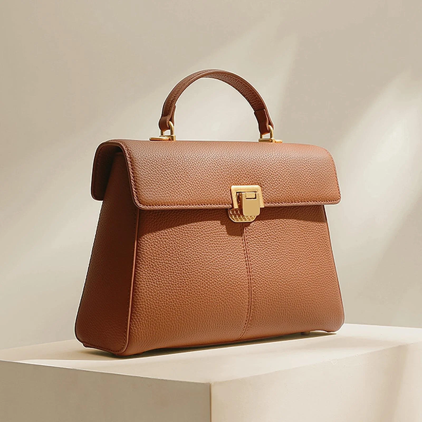 Genuine Leather Crossbody Handbag