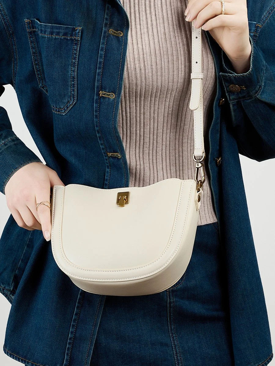 Soft Genuine Leather Shoulder Bag