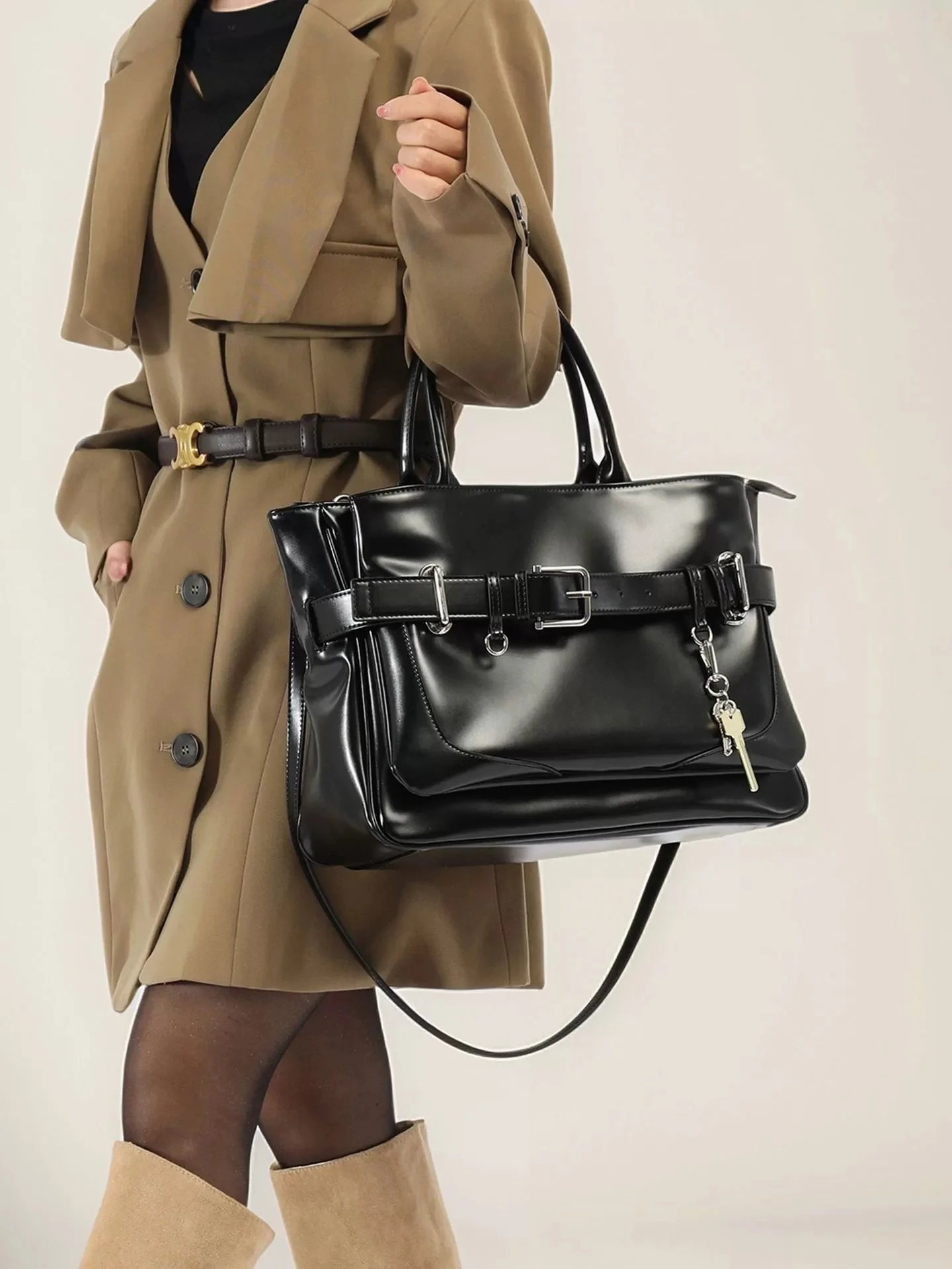 Luxury PU Leather Tote Bag