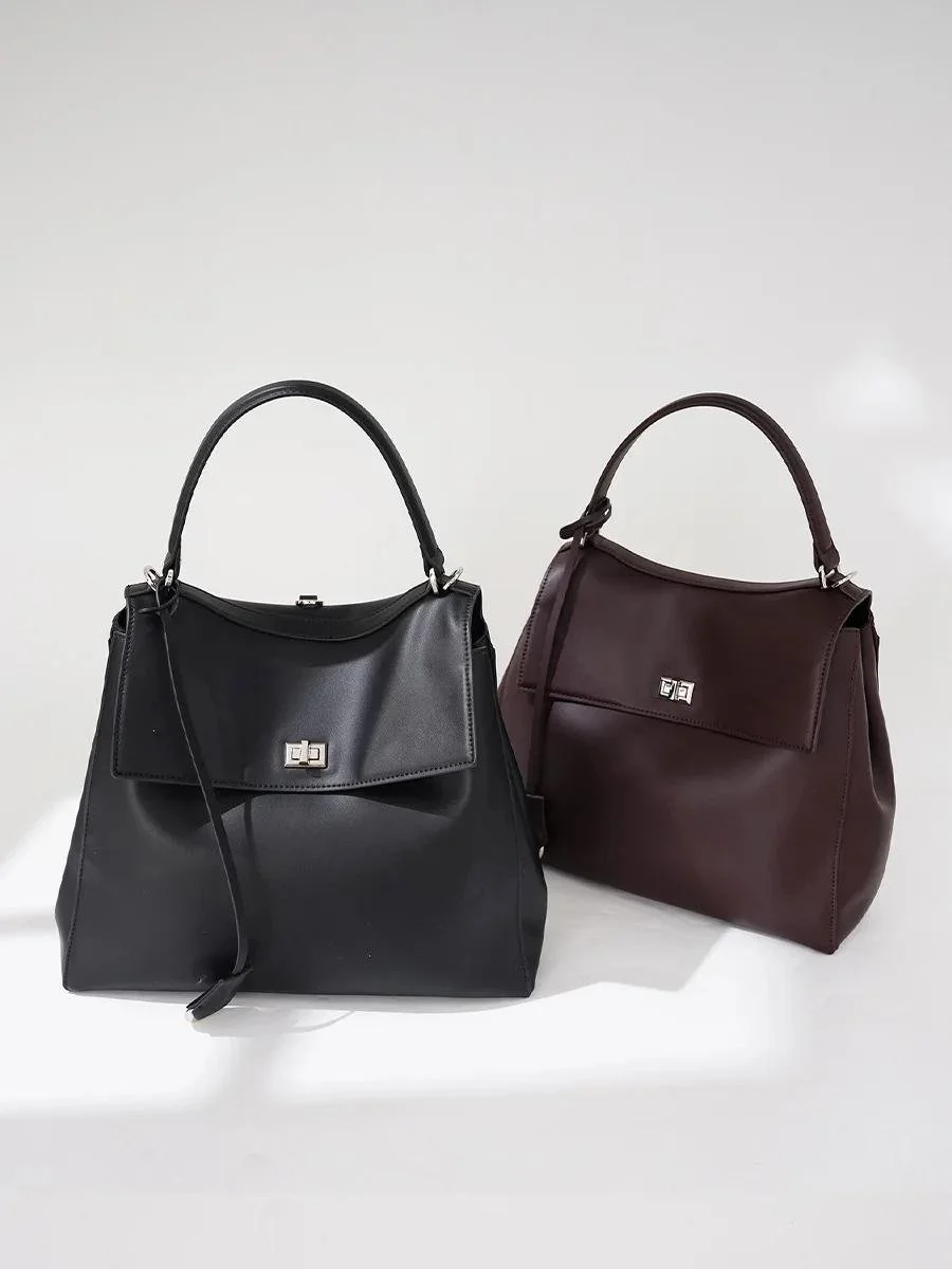 Women’s Large Capacity Genuine Leather Fashion Backpack & Tote Bag