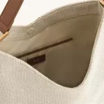 Large Capacity Faux Suede Shoulder Bag - Stylish Crossbody Purse
