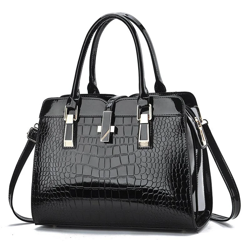 Women’s Crocodile Pattern Tote Bag