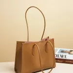 Women's Genuine Leather Large Capacity Commuter Tote Bag
