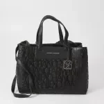 Armani Exchange Women’s Black Handbag with Shoulder Strap