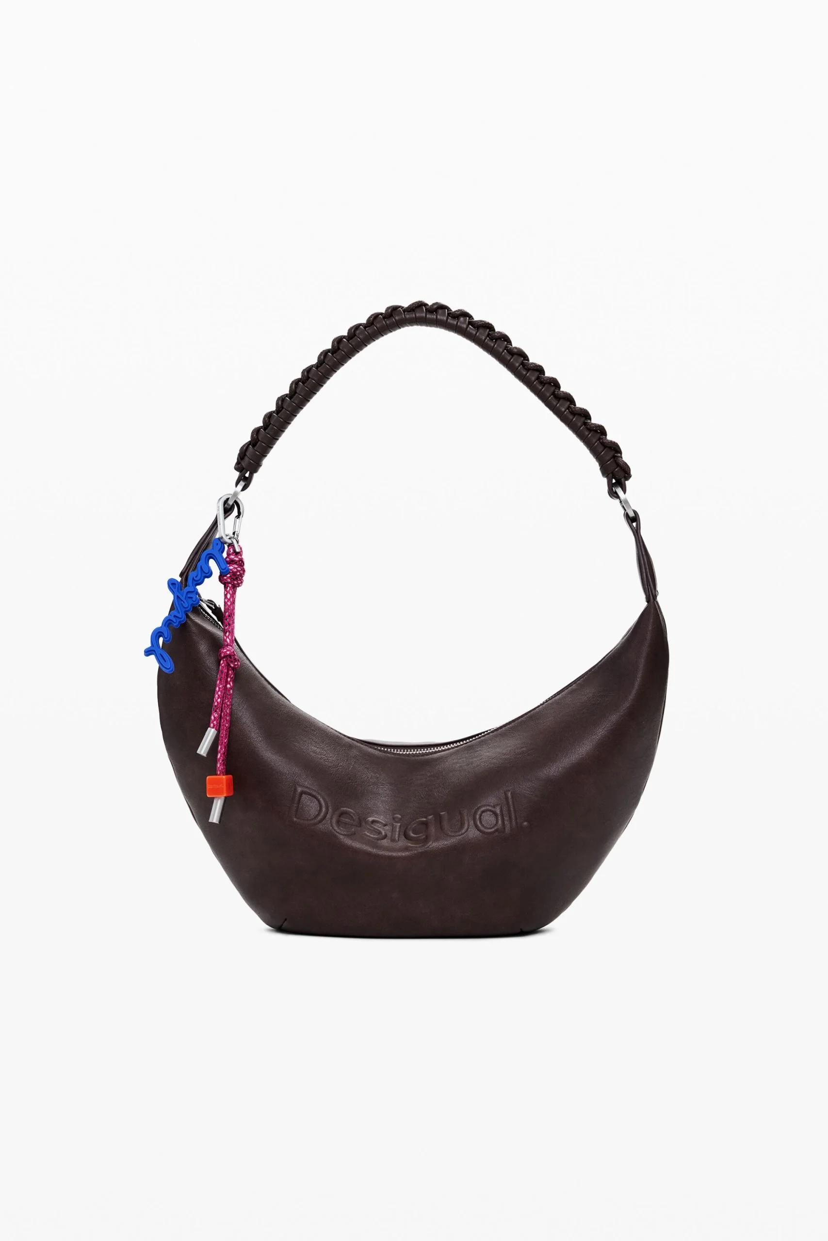 Desigual Women’s Brown Fall/Winter Shoulder & Handbag with Zip