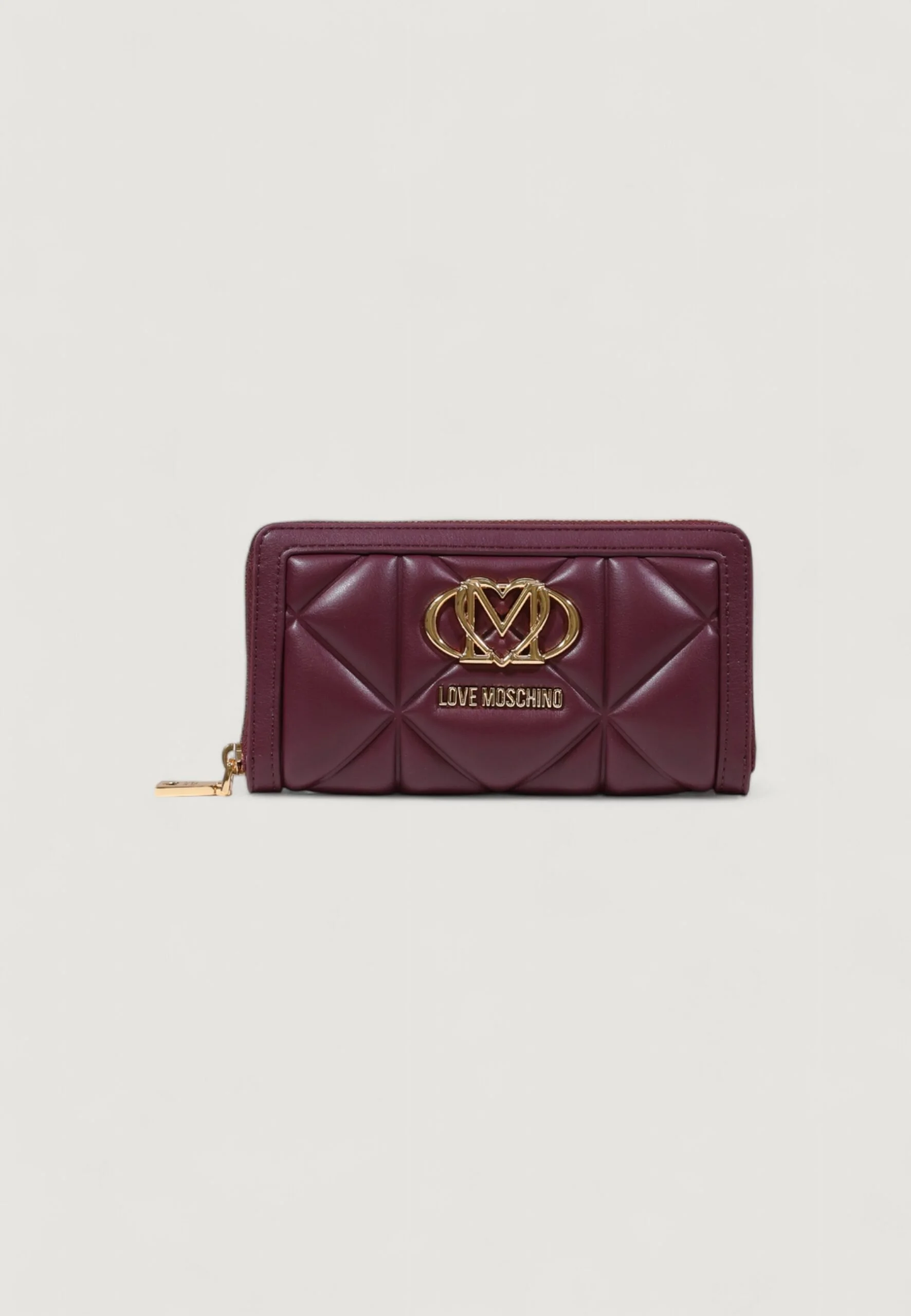 Love Moschino Purple Zip Wallet for Women – Stylish & Functional