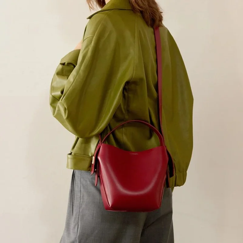 Luxury Leather Shoulder & Crossbody Handbag for Women