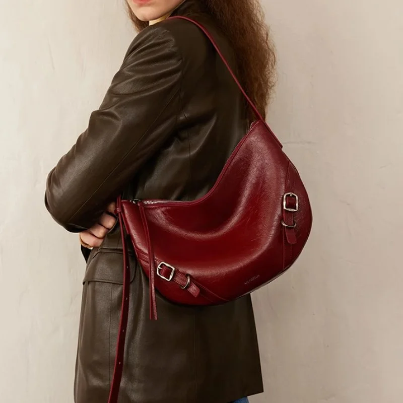 Women's Large Capacity Shoulder Tote Crossbody Bag - Trendy Style