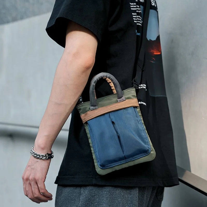 Lightweight Waterproof Crossbody Bag for Men - Versatile Oxford Tote