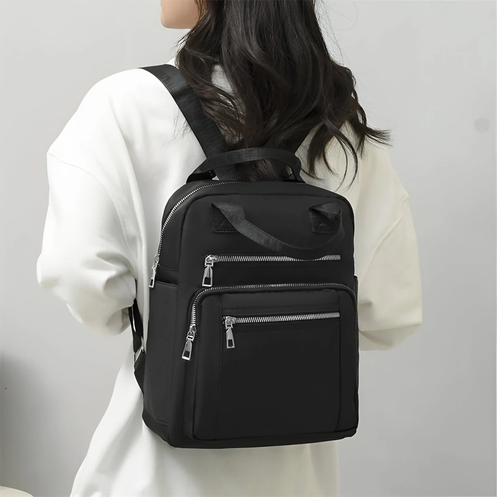 Casual Oxford Backpack for Women