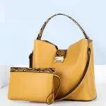 Elegant Women’s Leather Handbag & Crossbody Bag Set – Stylish Shoulder Bags
