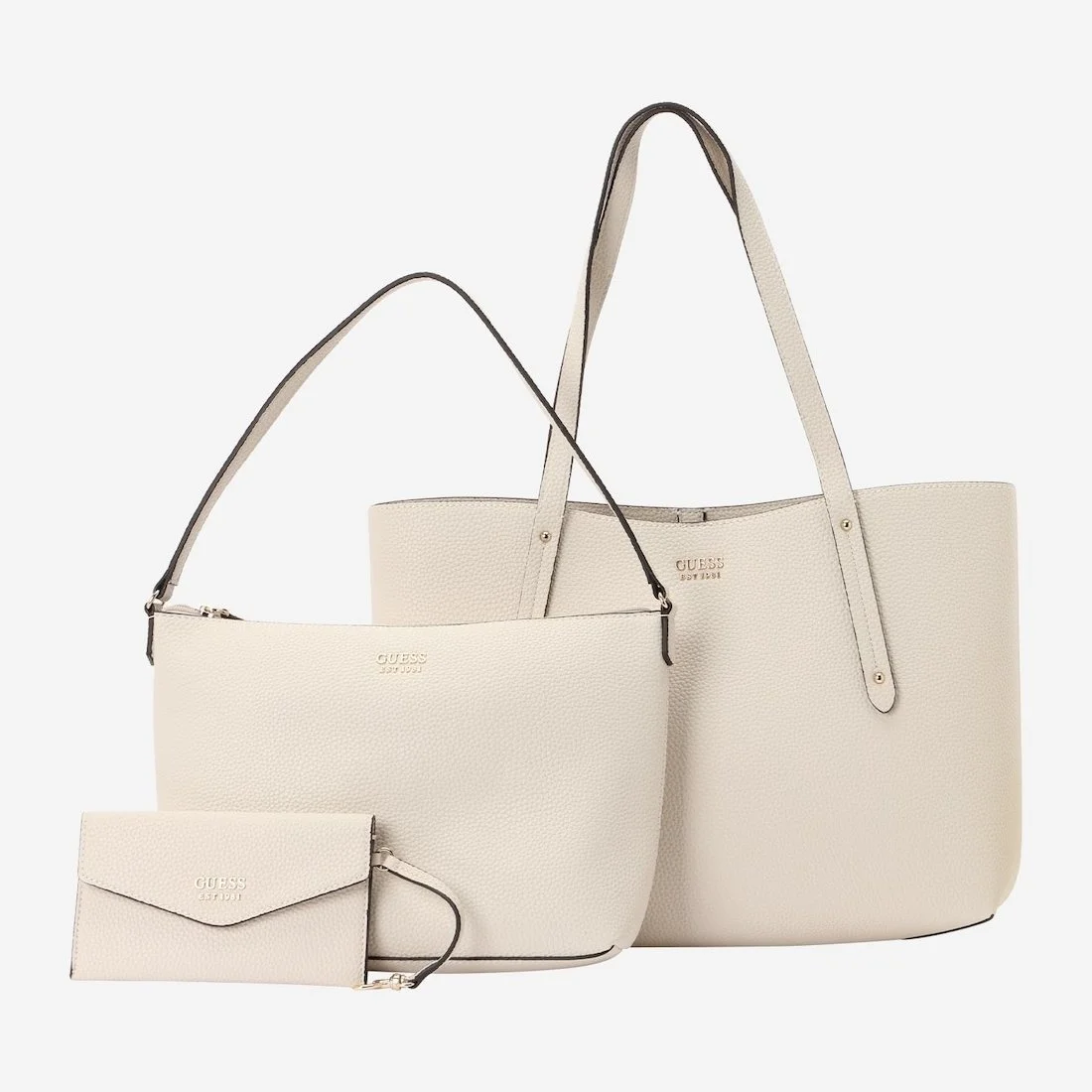 Guess Women's White Tote Bag