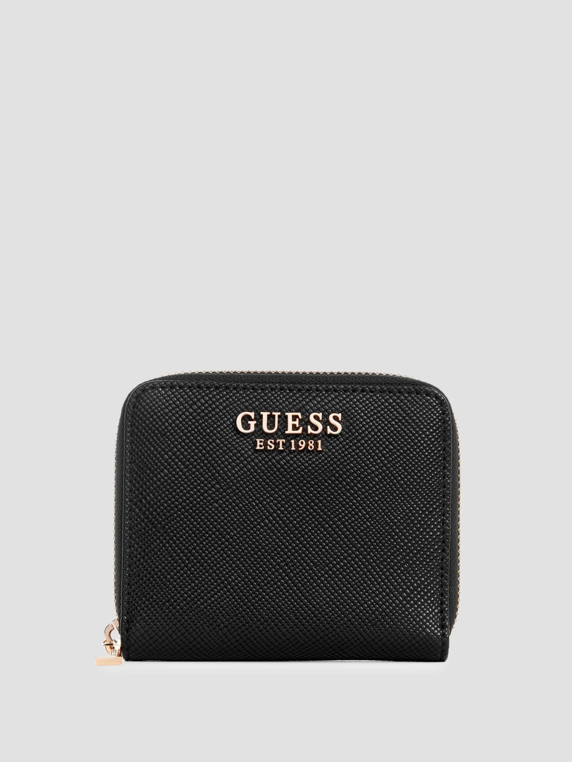 Guess Women’s Black Zip Wallet