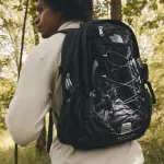 The North Face Men's Black Nylon Rucksack Backpack – Fall/Winter Essential