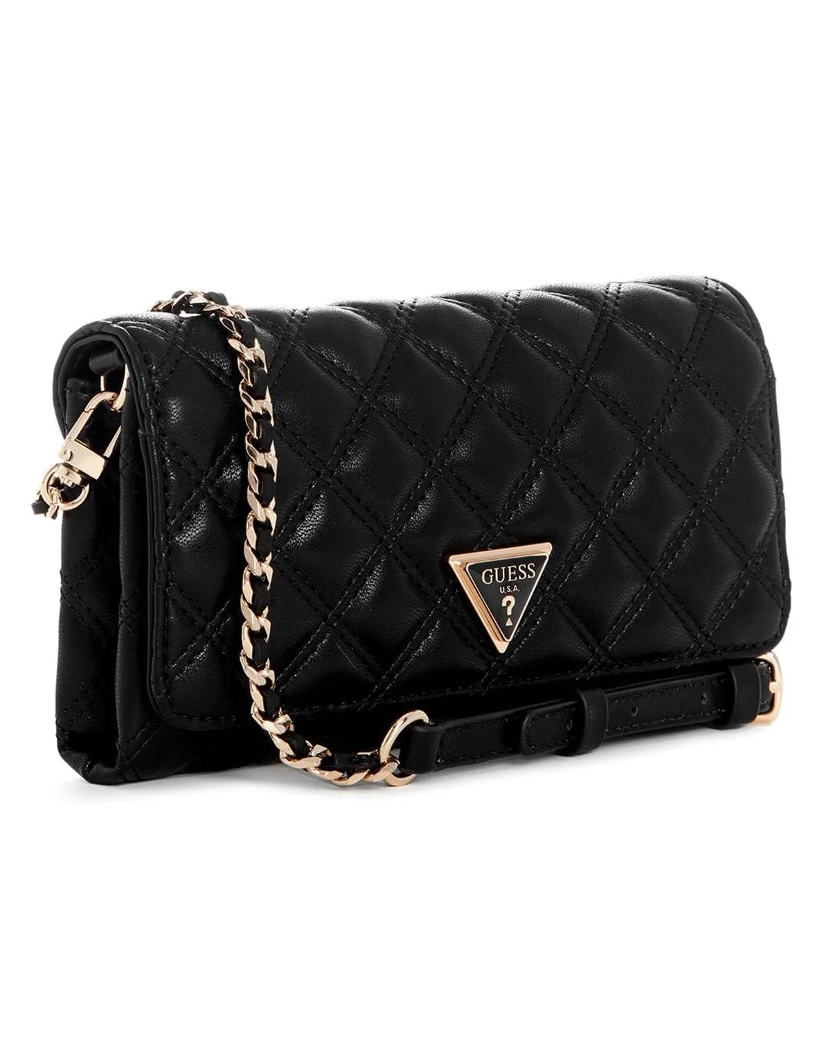 Guess Women's Black Magnetic Fastening Bag - Chic and Versatile