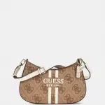 Guess Women's Beige Print Handbag - Fall/Winter Collection