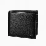 Boss Men's Black Leather Wallet - Stylish and Functional Accessory