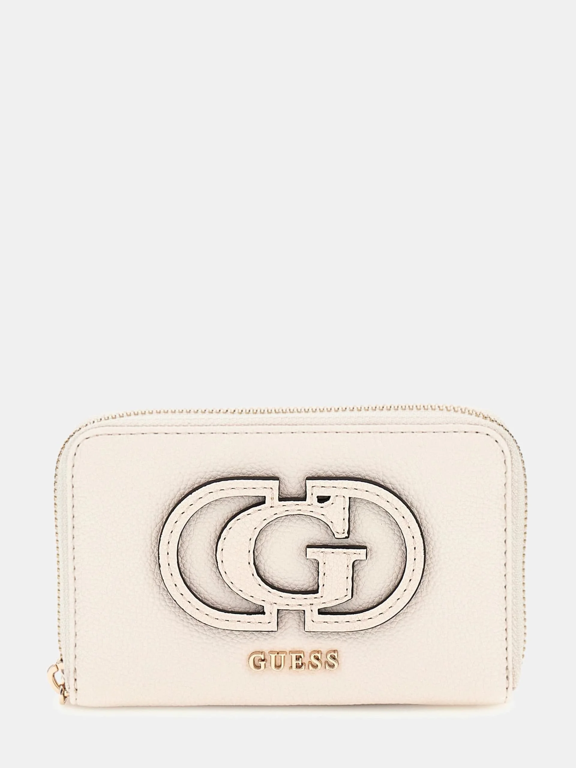 Guess White Zip Wallet for Women – Fall/Winter Collection
