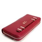 Guess Women's Red Zip Around PU Wallet