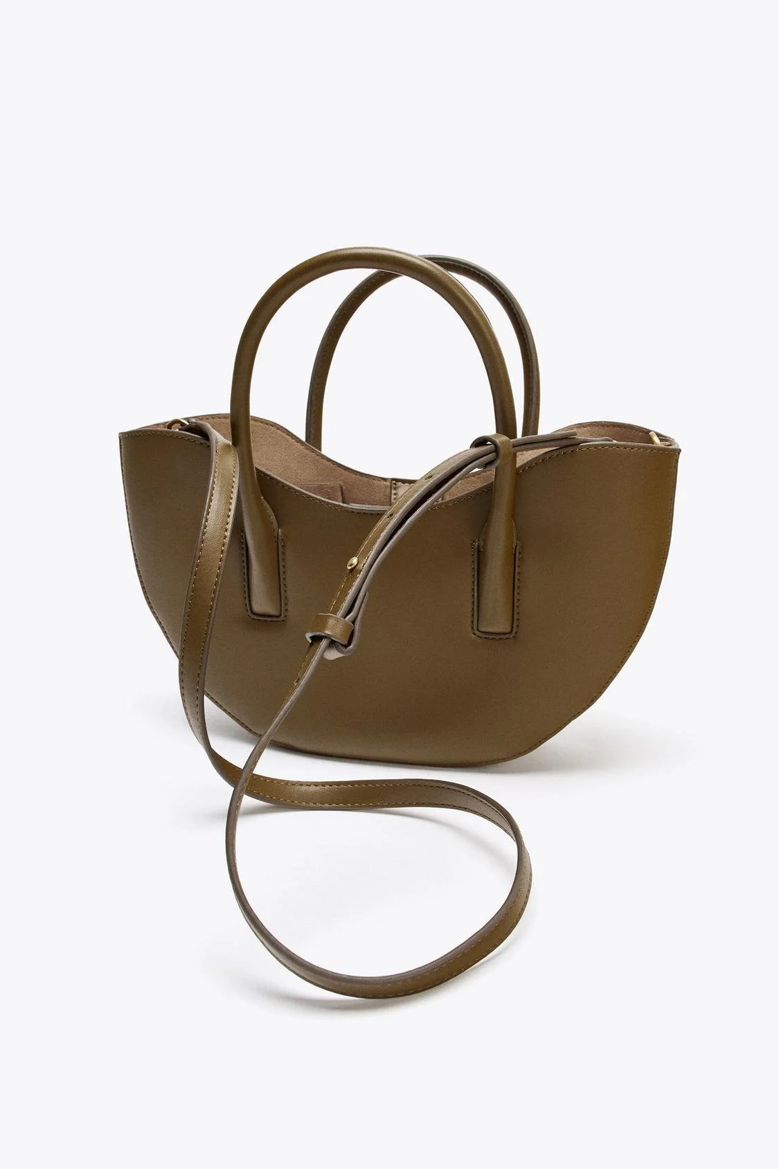 Women's Oval Mini Shopper Bag