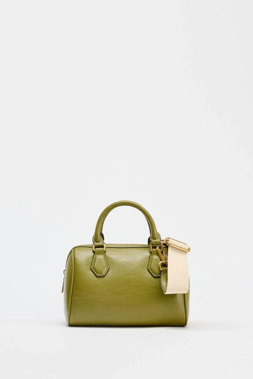 Elegant Women's Mini City Handbag with Crossbody Strap