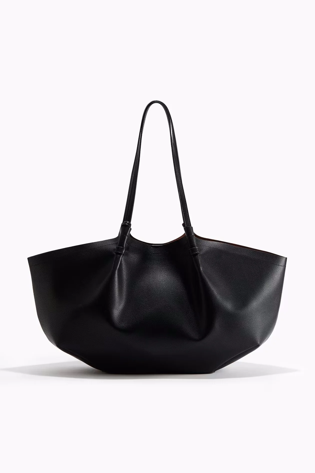 Elegant Shopper Tote with Pouch
