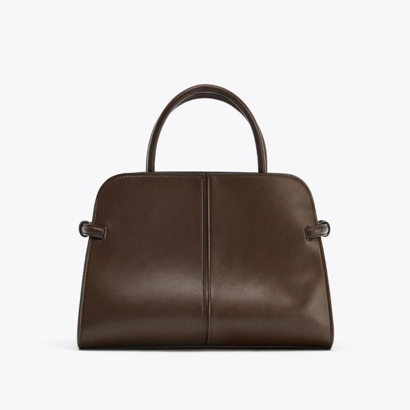 Fashionable Women's Maxi City Bag - Stylish Tote with Crossbody Strap