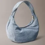 Calvin Klein Women's Blue Cotton Handbag