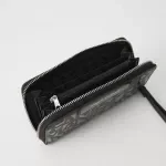 Armani Exchange Women's Printed Zip Wallet – Black Winter Edition