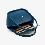Luxury Winter Wool Leather Shoulder Handbag for Women